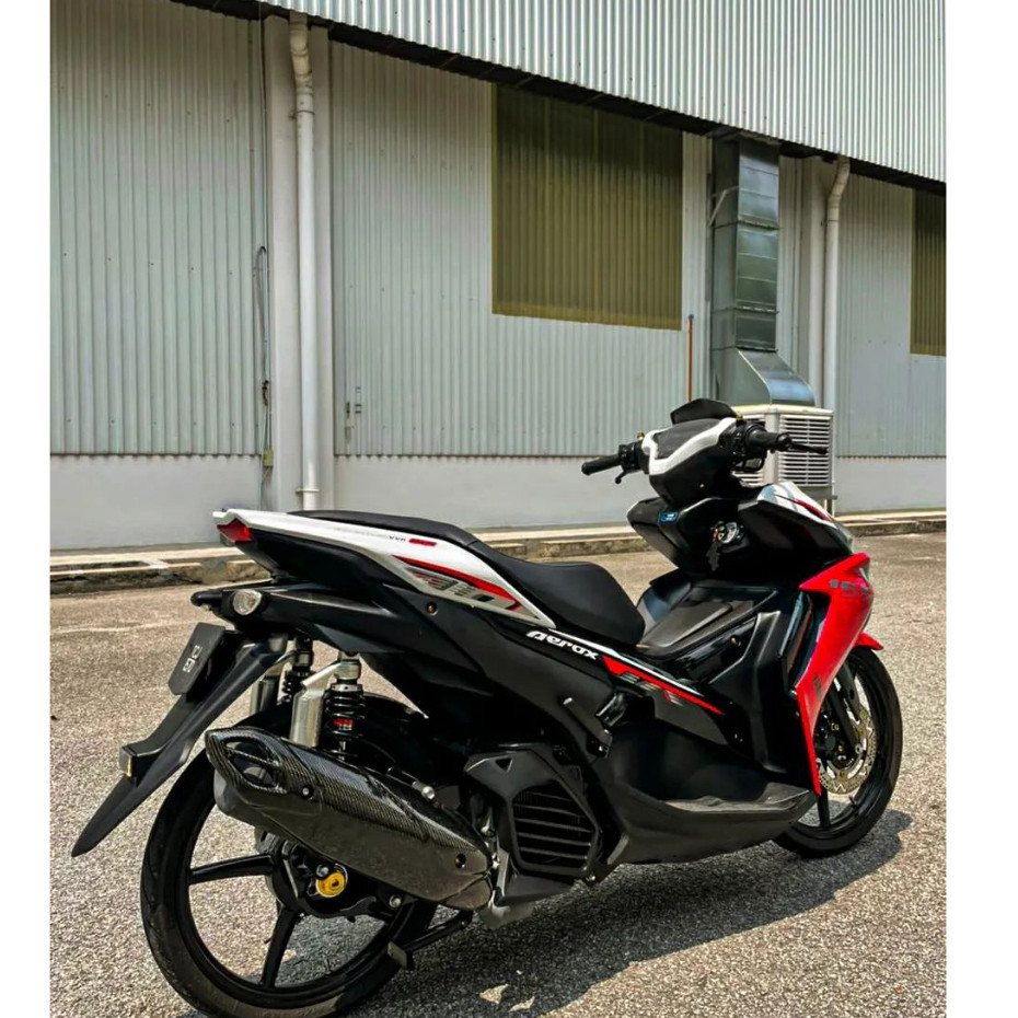 TERLARIS - STRIPING TRANSPARAN AEROX 155 2020 2021 2022 2023 TERKEREN TERGANTENG STICKER MODIFIKASI 