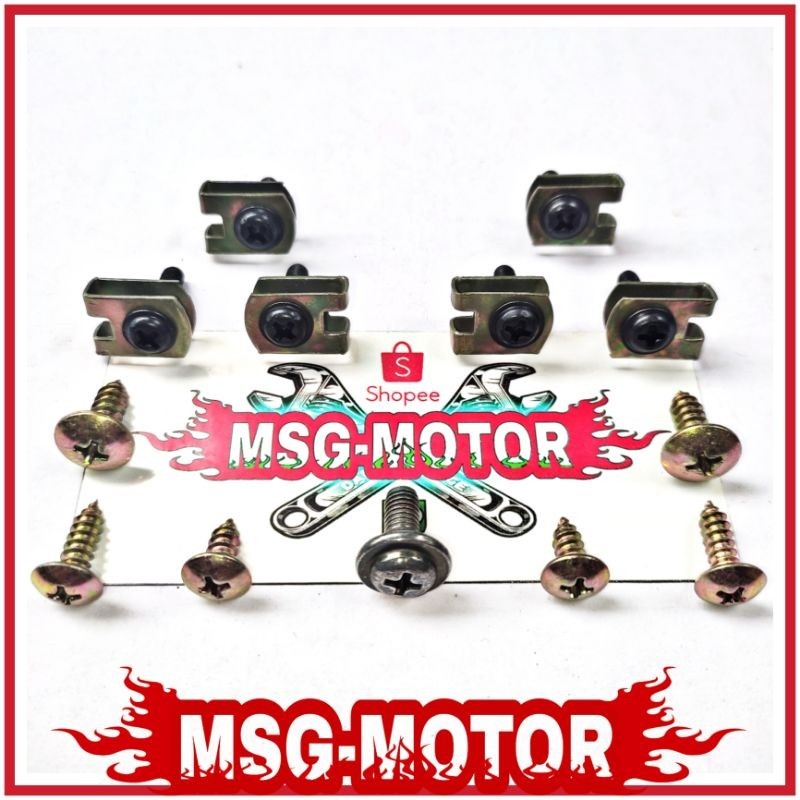 BAUT BATOK FULL SCRUP KEPALA SUPRA X 125 FI