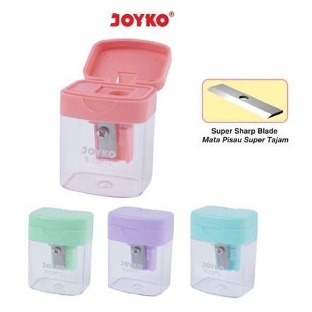 

CY - 1 PACK / 24 PCS RAUTAN JOYKO SHARPENER PASTEL B-167