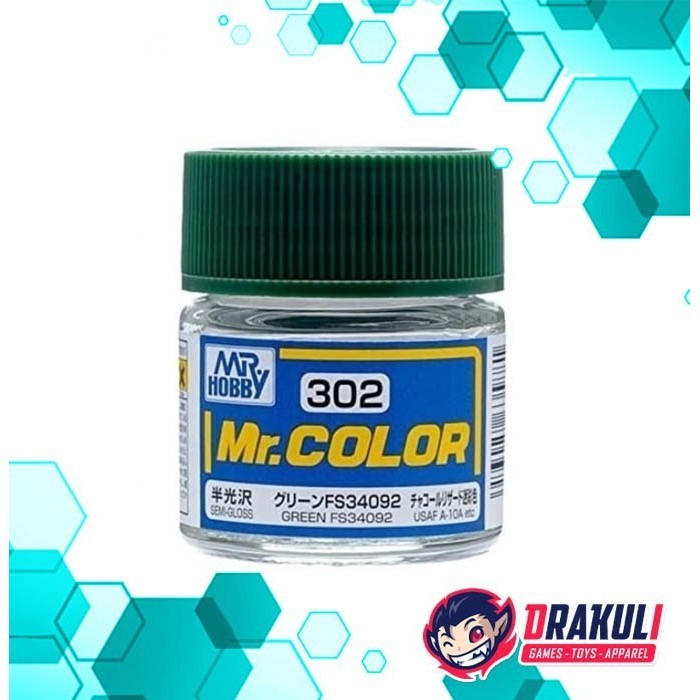 Drakuli HQ Mr. Hobby Mr. Color Model Kit Paint - Green FS34092 C302