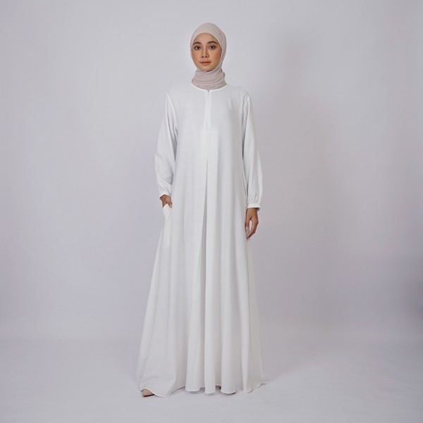 Alea Dress Broken White by BITA Tufine - XXL, Broken White