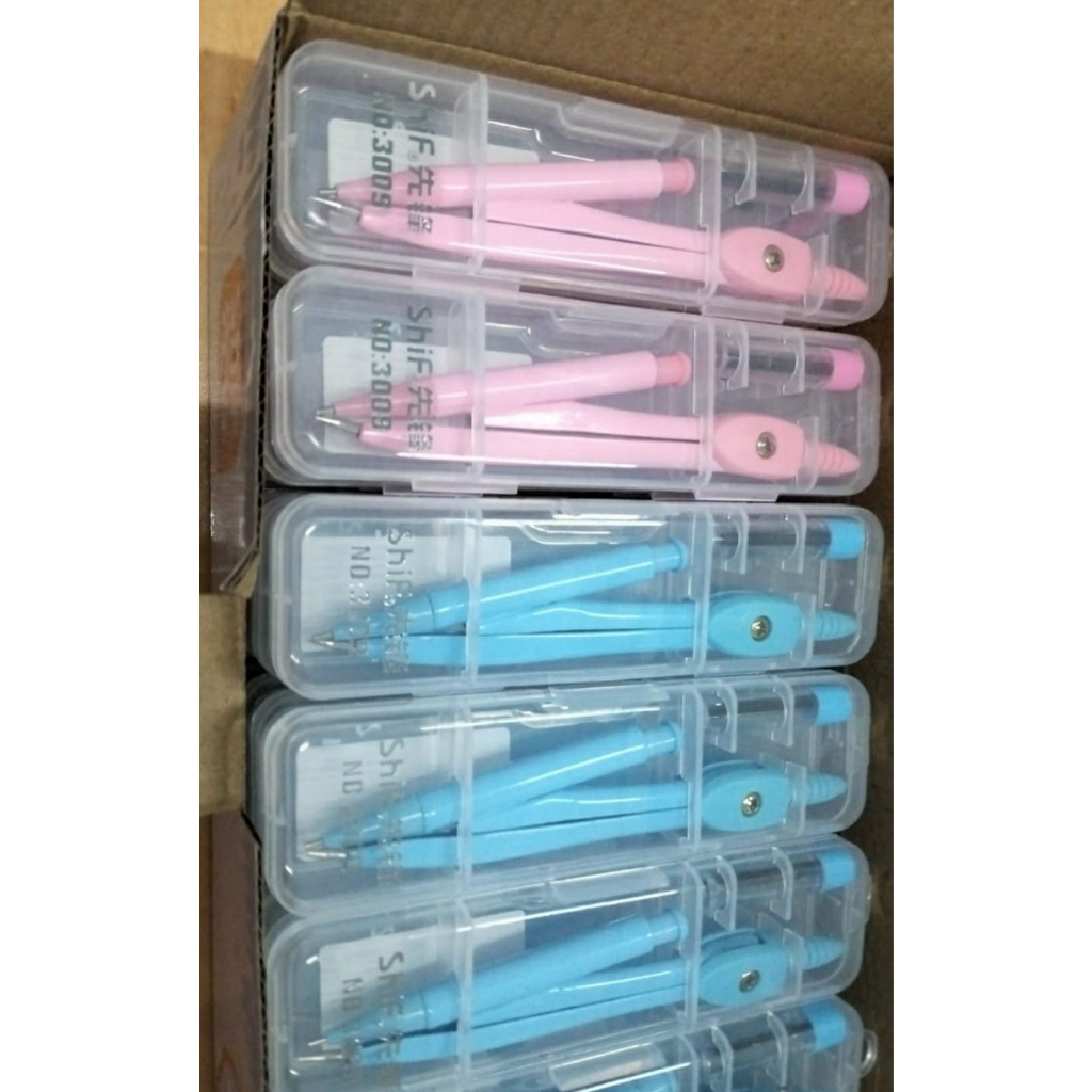 

Harga (1pcs) Jangka Besi Warna Plus isi Pensil DCS-3009