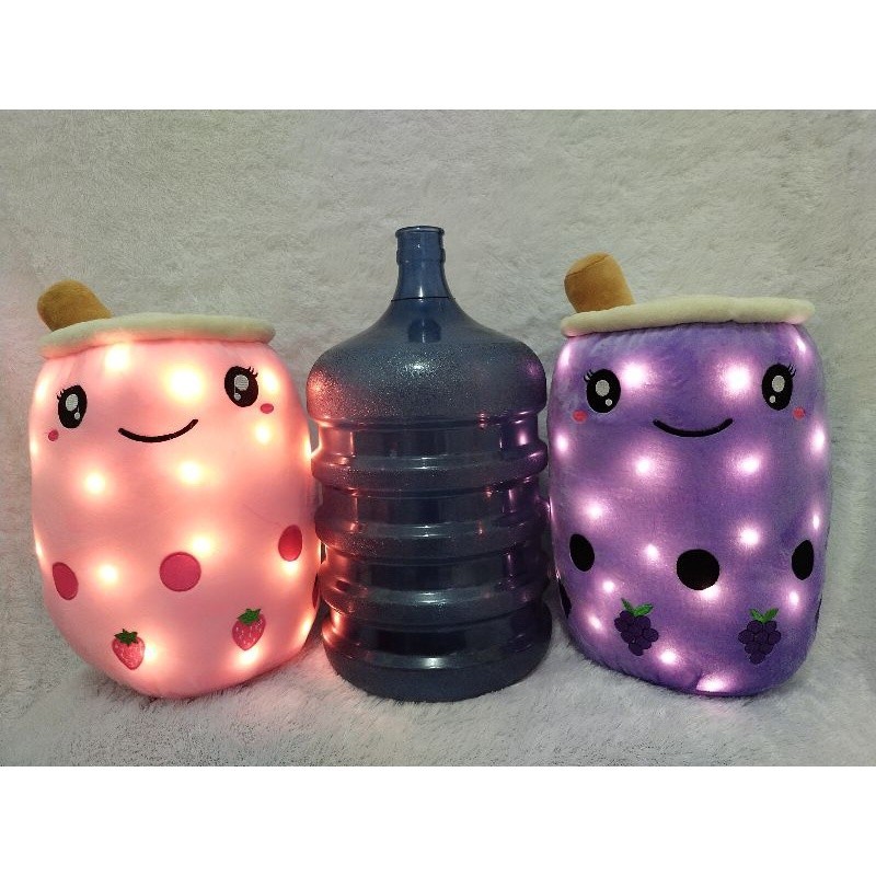 [PROMO DISKON]Boneka Boba Jumbo LED Boneka Boba Viral Boneka Boba Sebesar Galon LED Boneka Boba Jumb