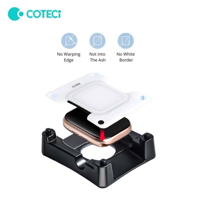 Anti gores  watch 9 8 7 6 5 se polymer pmma screen guard iwatch 9 - Size 45mm