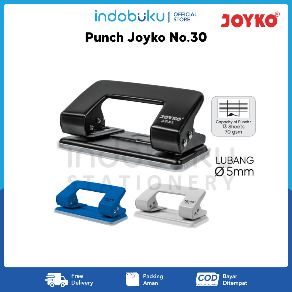 

Punch Joyko No.30 Pembolong Kertas 2 Lubang