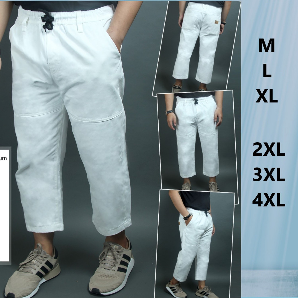 Celana Pangsi Celana Sirwal  Sirwal Putih Celana Putih  Celana Sholat Putih - Abu Mardiya Store