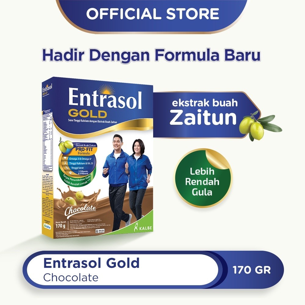 

ENTRASOL GOLD CHOCOLATE/VANILLA 170 G