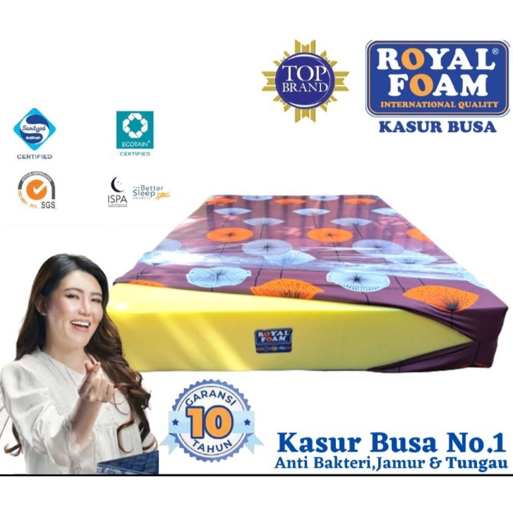 (Bisa COD) Kasur busa royal foam Tebal 30cm / Kasur busa 160x200 / Busa garansi 10 tahun Termurah ci