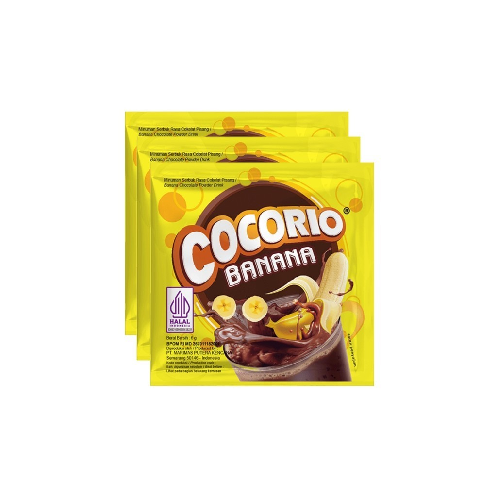 

COCORIO ES BANANA KEMASAN Sachet M89