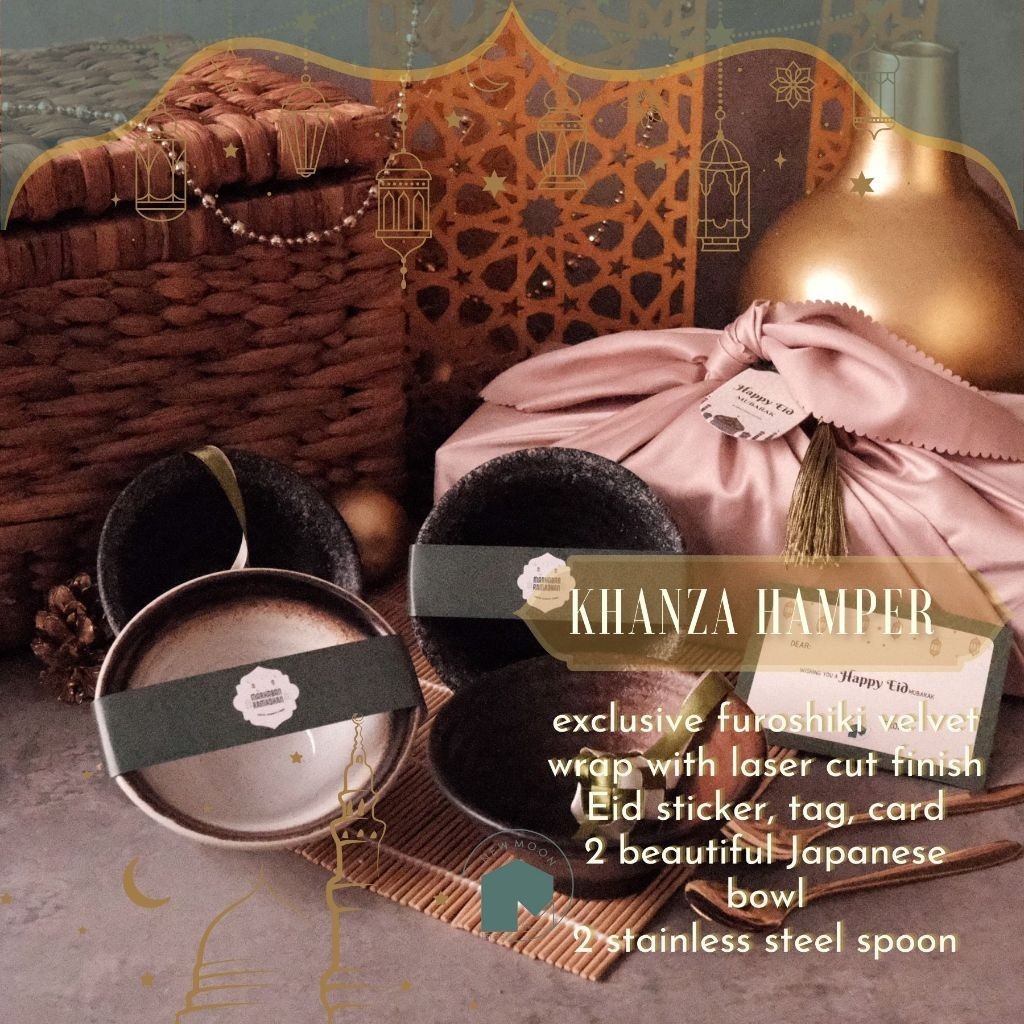 

Hamper Lebaran Ramadhan Bingkisan Parsel KHANZA Idul Fitri paket Ramadan gift kado parcel momiji mangkok hadiah kado set parcel tableware - SET