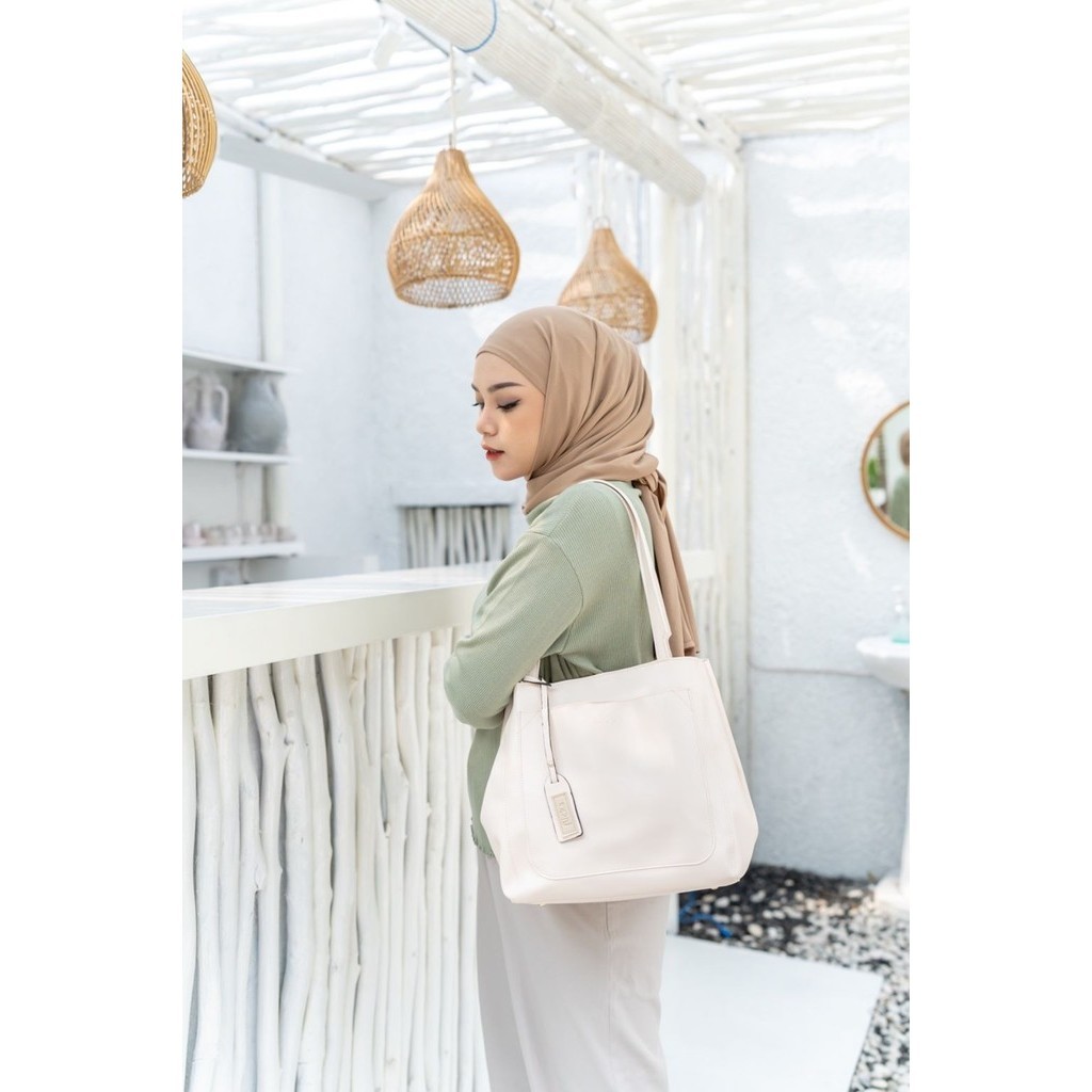 Flicka J 191 Tote Bag Tas Bahu Wanita untuk Kerja Original Lokal Produk Murah