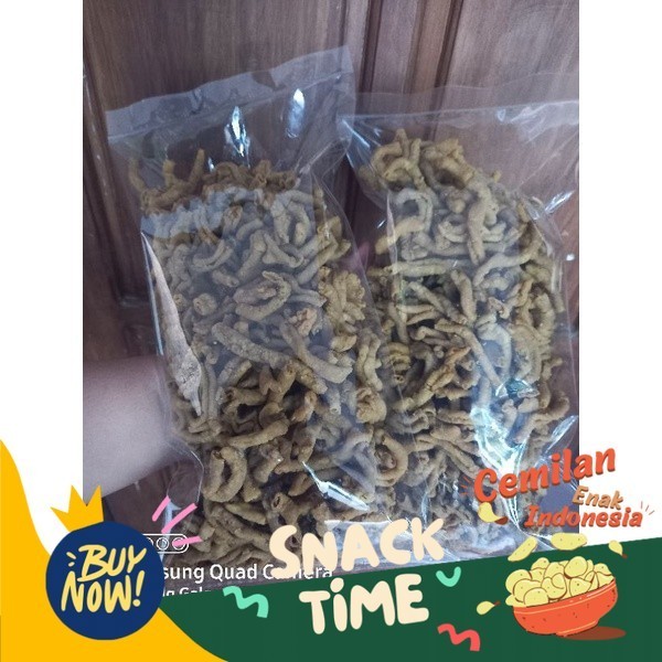 

Special Diskon Kripik usus nashwa 1kg kemasan repack enak gurih