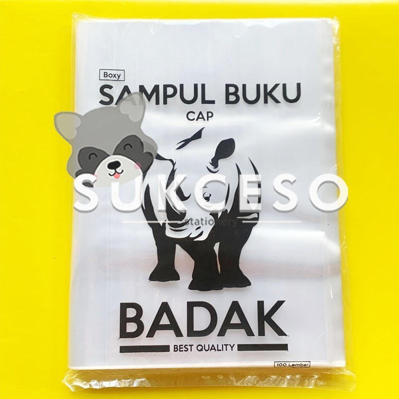 

Sampul Buku Plastik Big Boss / Boxy BADAK PER PAK ISI 100 LEMBAR