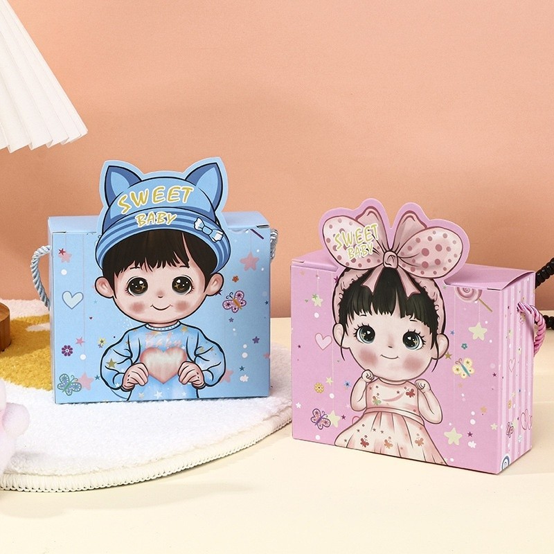 

(STR23) BOX HAMPERS ANAK / PAPER BAG ULANG TAHUN ANAK/ GOODIE BAG ULANG TAHUN ANAK/TAS SNACK ANAK