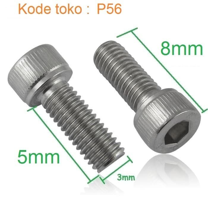 Screw Baud M3*5mm Hex Baut Frame M3 5mm Part RC M3x5mm RC Drone -GN24