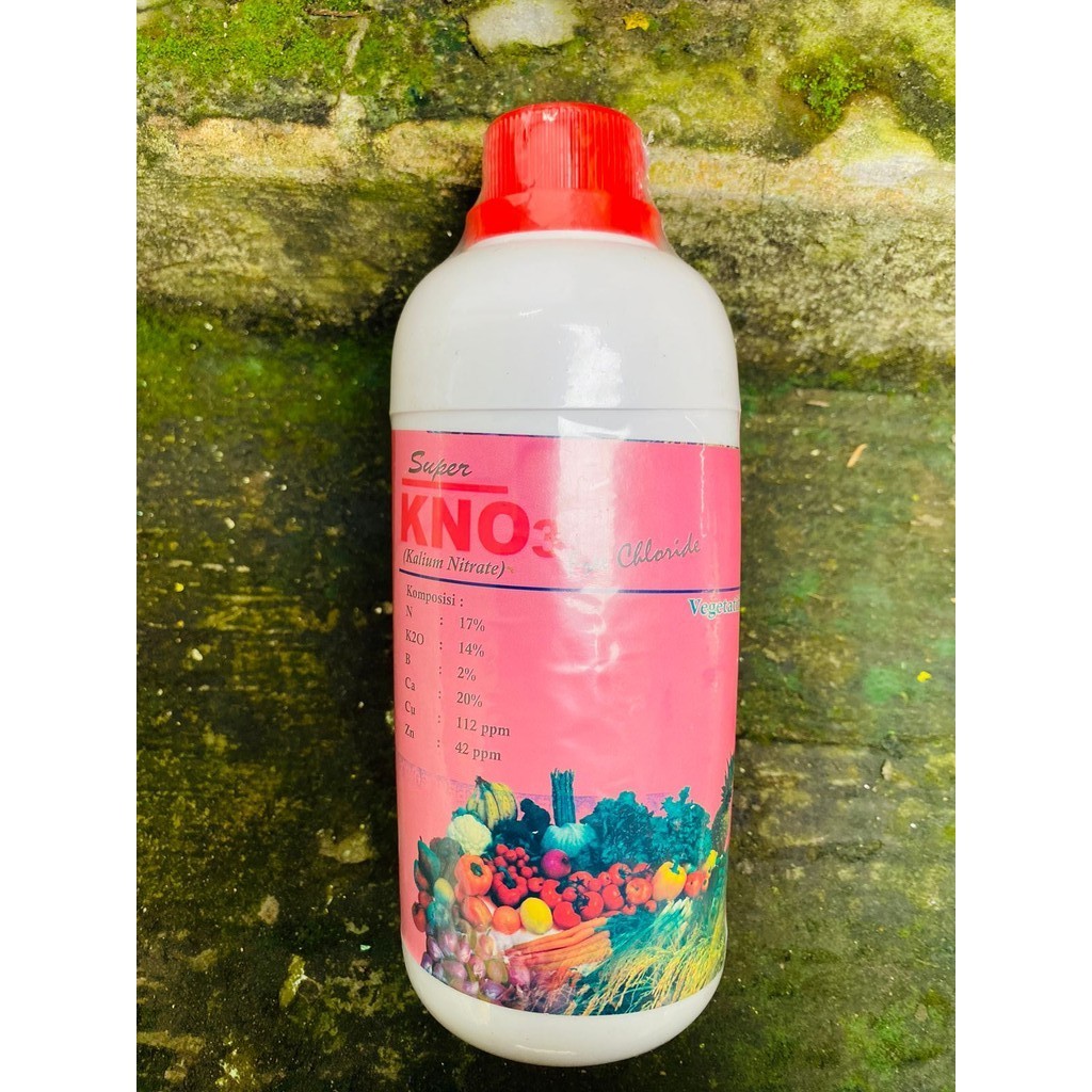 Pupuk KNO3 Merah cair kemasan 500ml