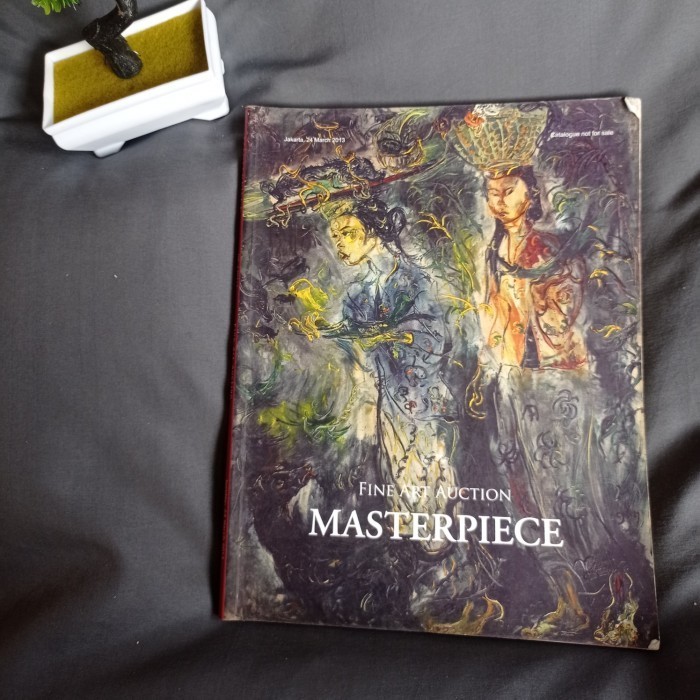Majalah Masterpiece. Katalog Lukisan. March 2013