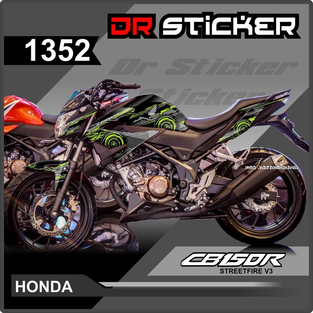 Dekal Sticker CB150R StreetFire V3 Ful Body - Decal Skotlet Cb150R V3