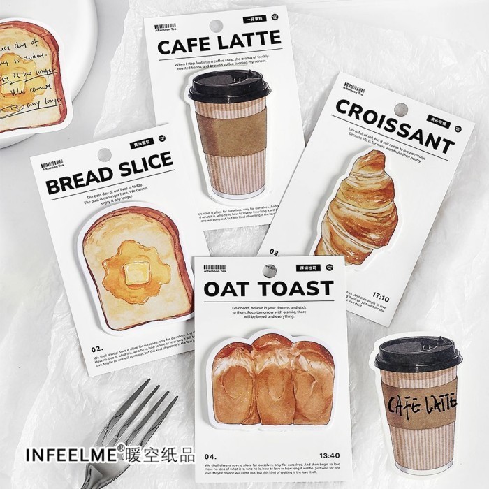 

Sticky Notes Lucu Memo Tempel BRUNCH EDITION Isi 30 Lembar Note Catat
