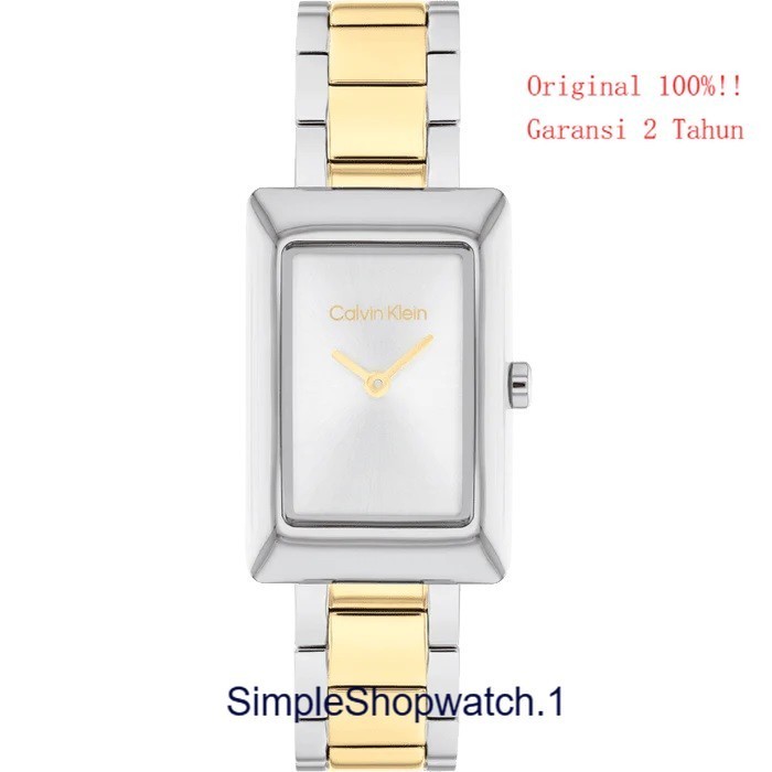 Original 100% Jam Tangan Wanita Calvin Klein 25200420 CK-25200420 Garansi Resmi 2 Tahun