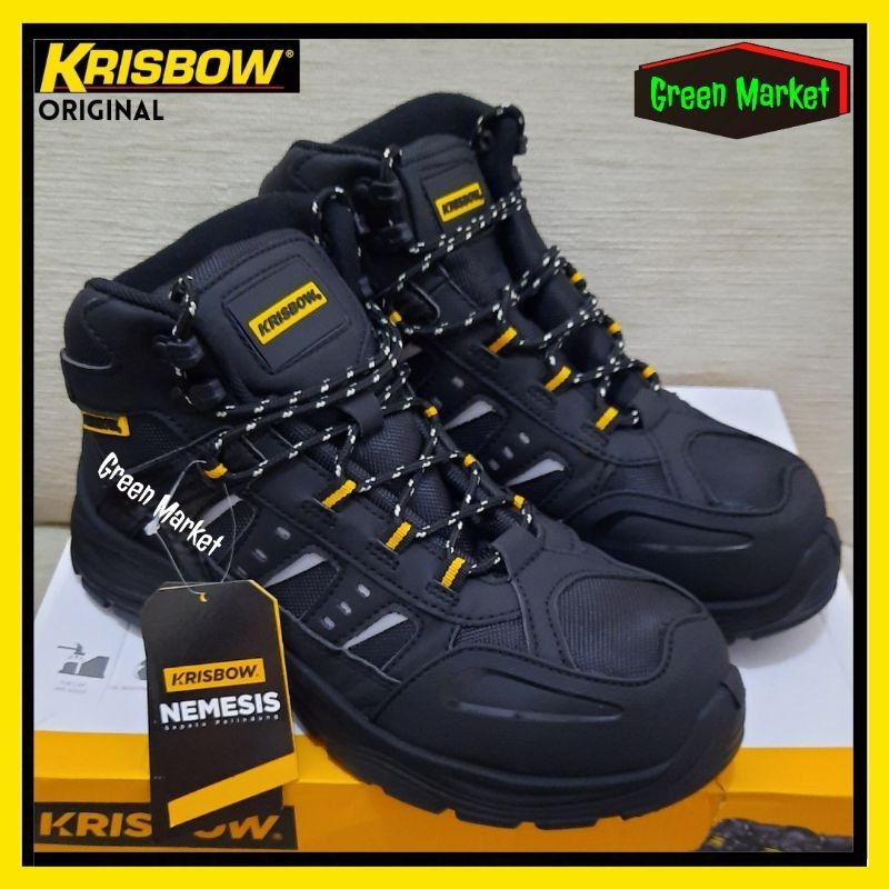 PROMO Sepatu Safety Krisbow NEMESIS || Safety Shoes Krisbow NEMESIS