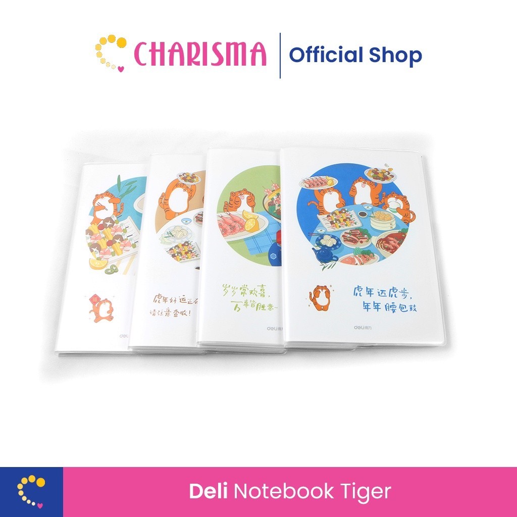 

Deli Pvc Notebook - Buku Catatan Motif Asst 97613