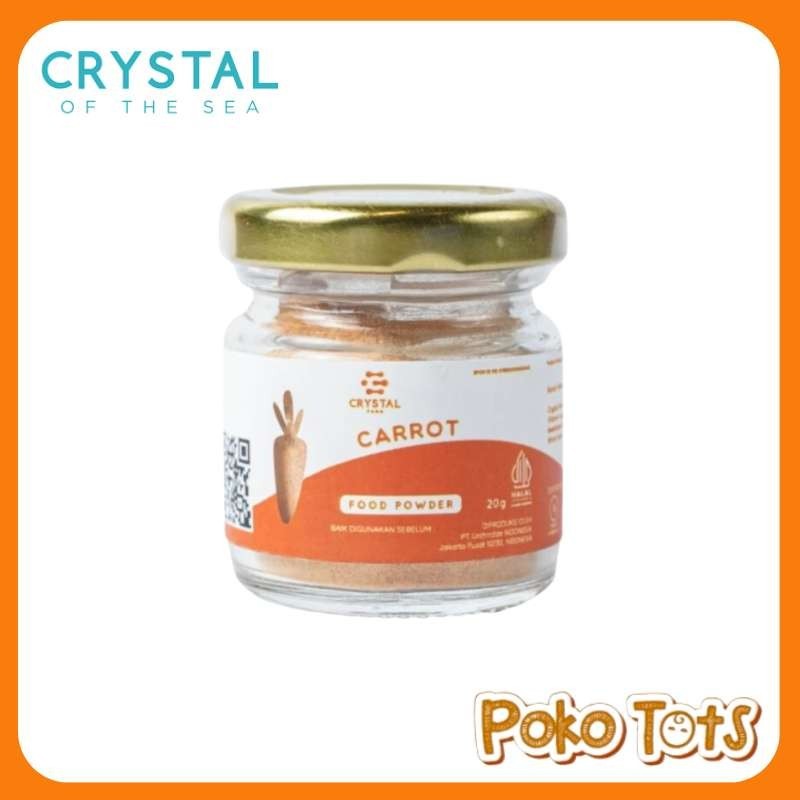 

Crystal of the Sea Carrot Food Powder 20gr Bubuk Wortel MPASI Anak