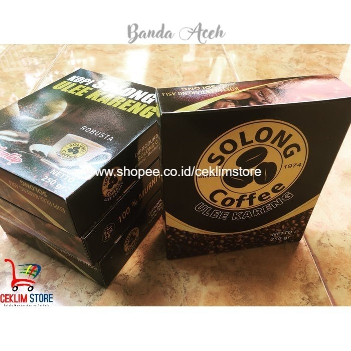 

Kopi Solong Kemasan Kotak 250 gr