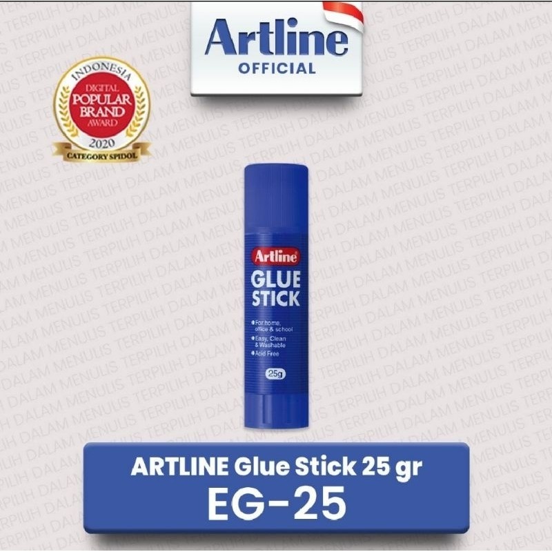 

Lem stik Premium 25 Gr (1pcs) || Glue Stik Artline
