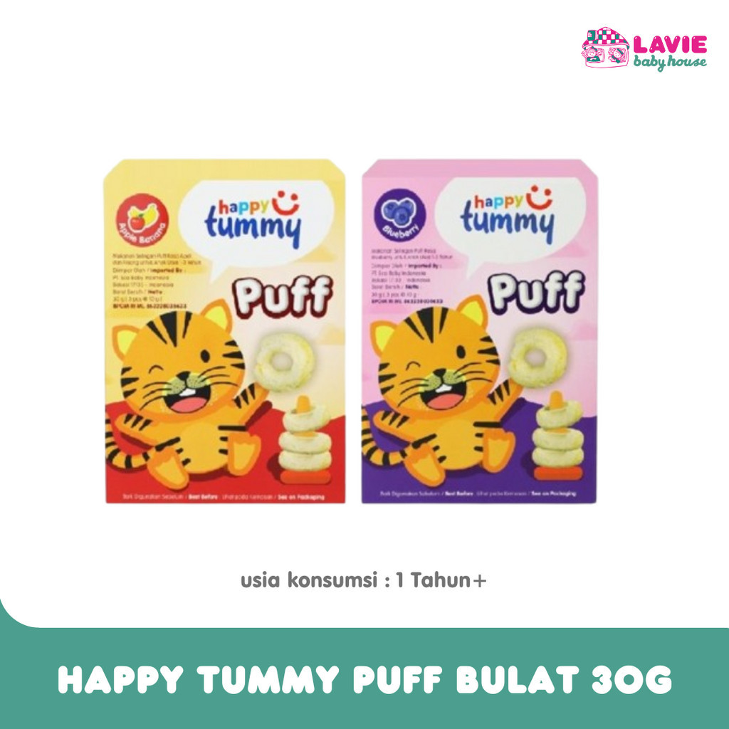 

Happy Tummy Puff - Camilan Bayi 1th+