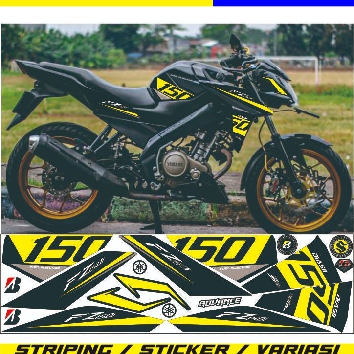 STRIPING TERLARIS STRIPING VARIASI VIXION NEW FZ 150I / STRIPING LIST YAMAHA VIXION NEW NVA POLET LI