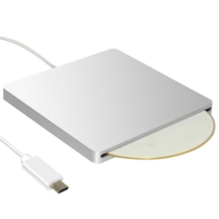 Portable Slim USB 3.1 Type C External Pembaca Read Write Burn Burning CD/DVD RW Optical Drive for La