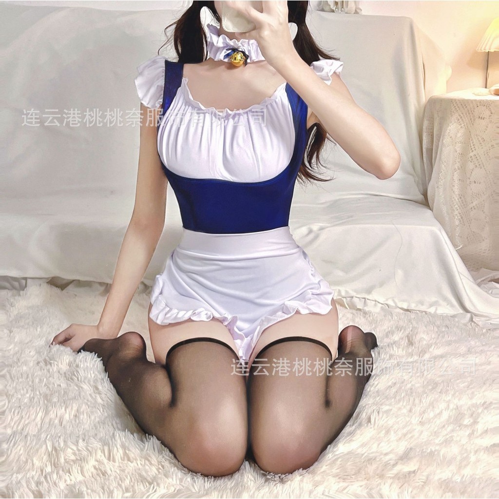 Baju Tidur Seksi Wanita Cosplay Maid