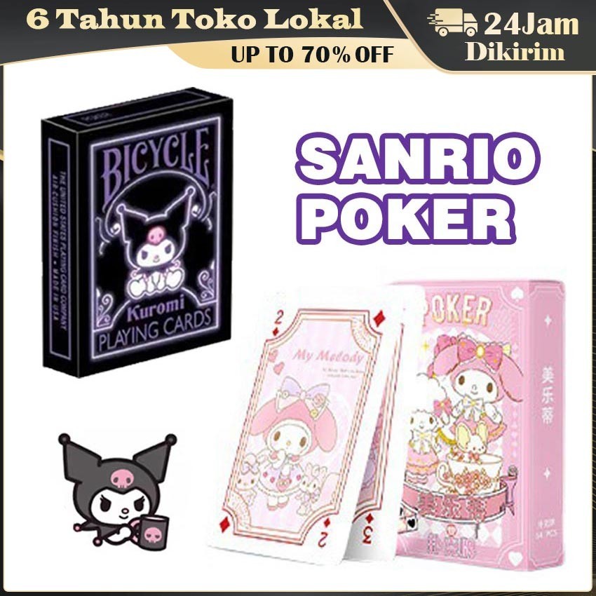 Kartu Remi Sanrio / Kartu Poker Karakter Sanrio