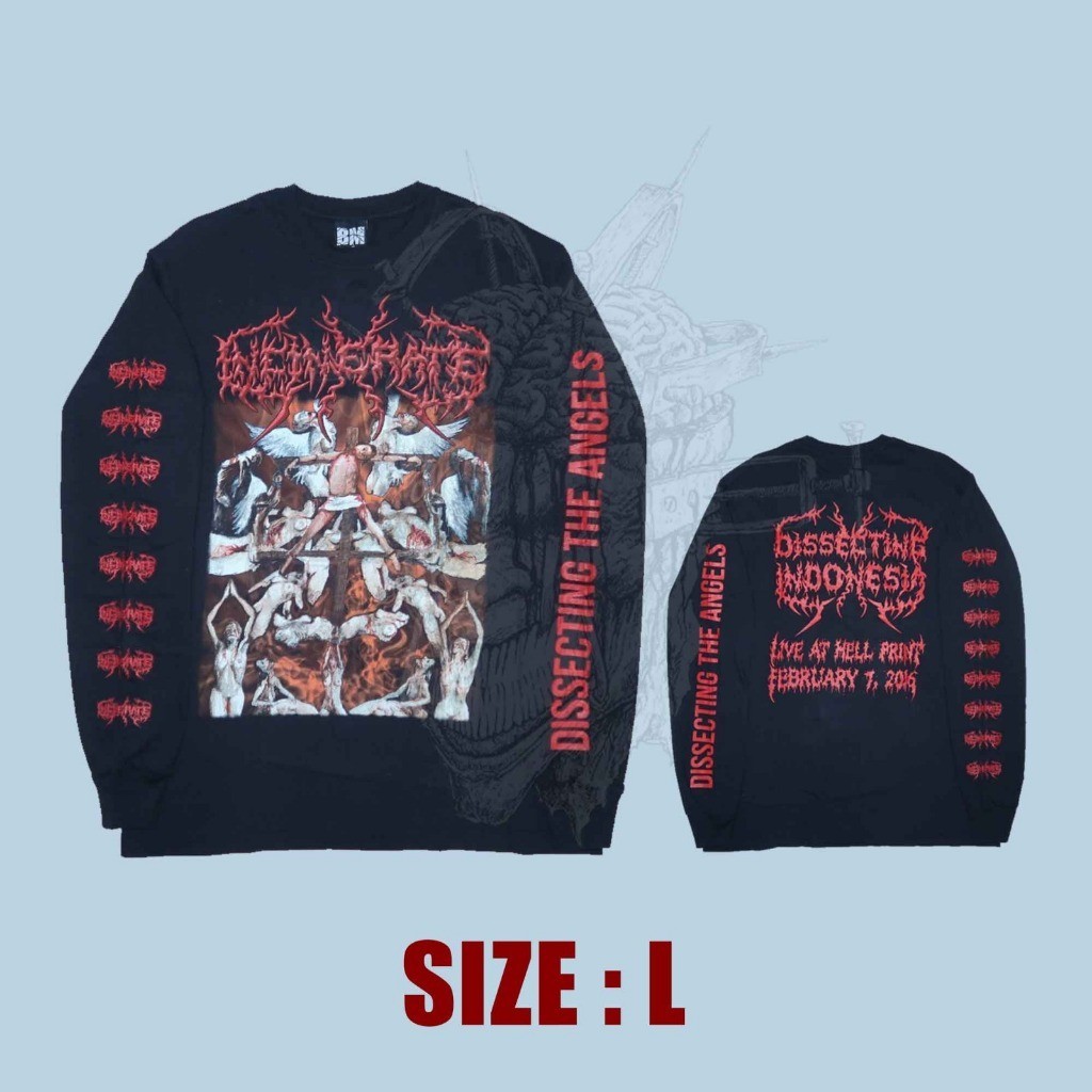 ORIGINAL LS - INCINERATE - Dissecting The Angels