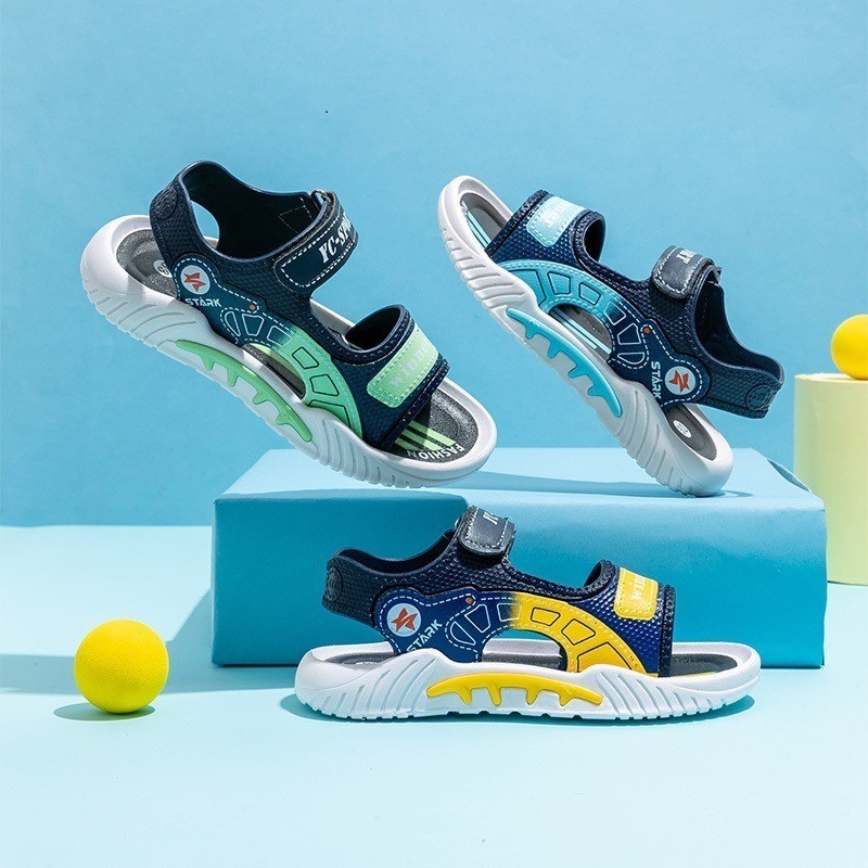 SHB412 Sendal gunung anak laki laki sport sandal korea anak fashion sepatu sendal anak anti slip uku