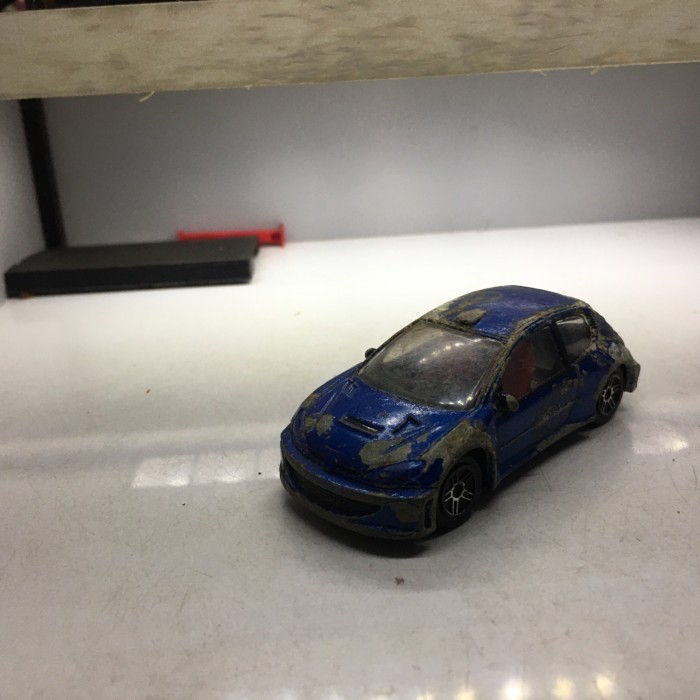Realtoy peugeot 206 diecast loose junk 12B -OS25