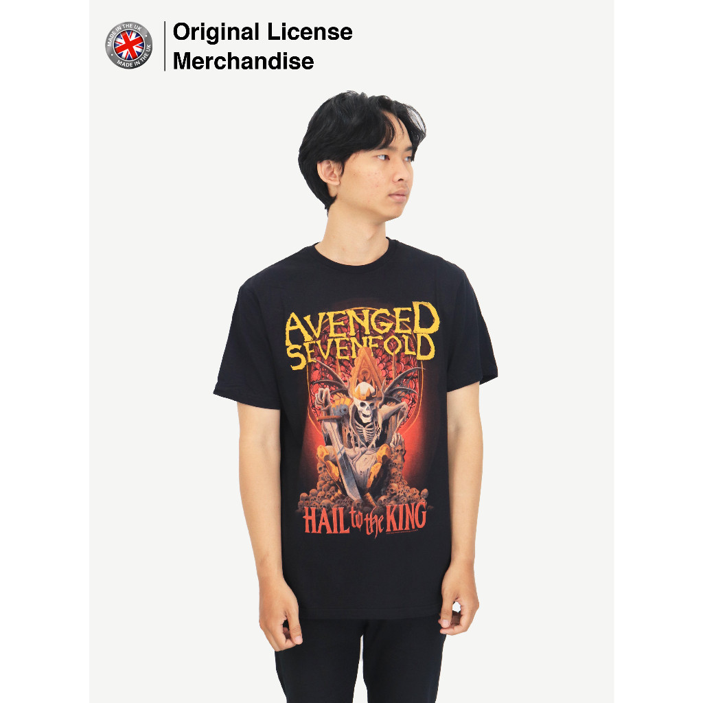 Kaos Baju Tshirt Musik Metal AVENGED SEVENFOLD Original New Day Rises