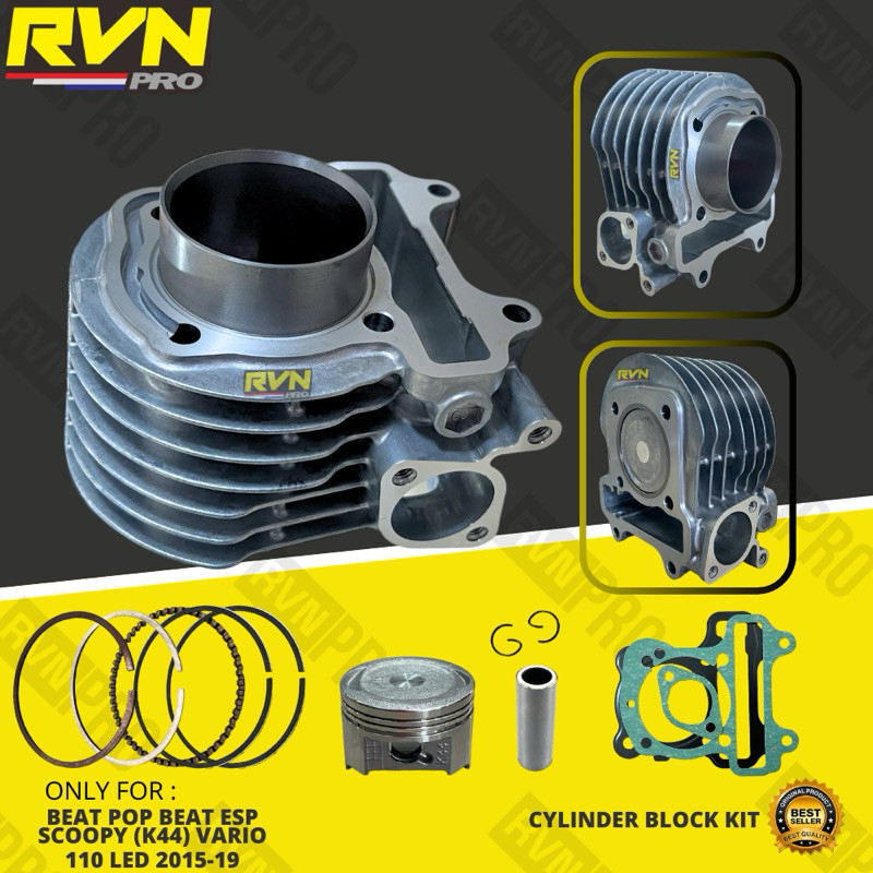 BLOK SEHER BORING STD BEAT POP BEAT ESP SCOOPY ESP K44 VARIO 110 LED STATER BEAT STREET 2015 2019 OR