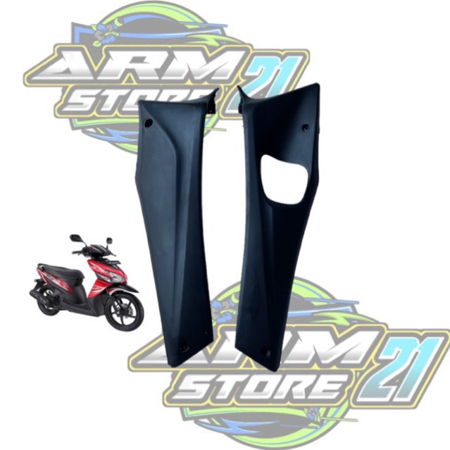 Dek L/R Vario Karbu 110 - Cover Sambungan Dek Samping Standar Vario Karbu 110