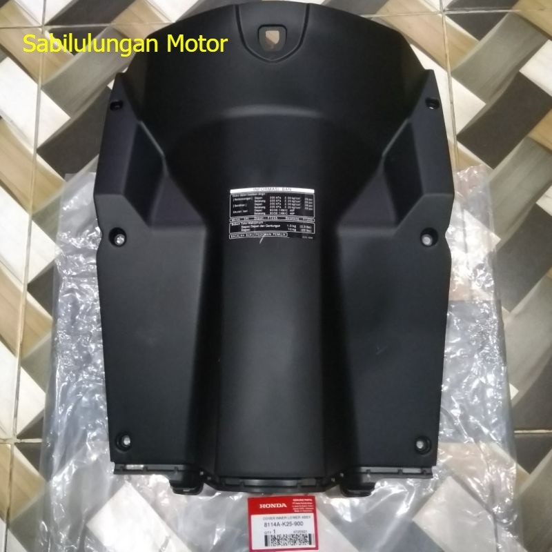 Leghsield Cover Tengah Dashboard Dasbor Bawah Beat fi 2013-2015 Original Honda Dan Narita Bisa COD