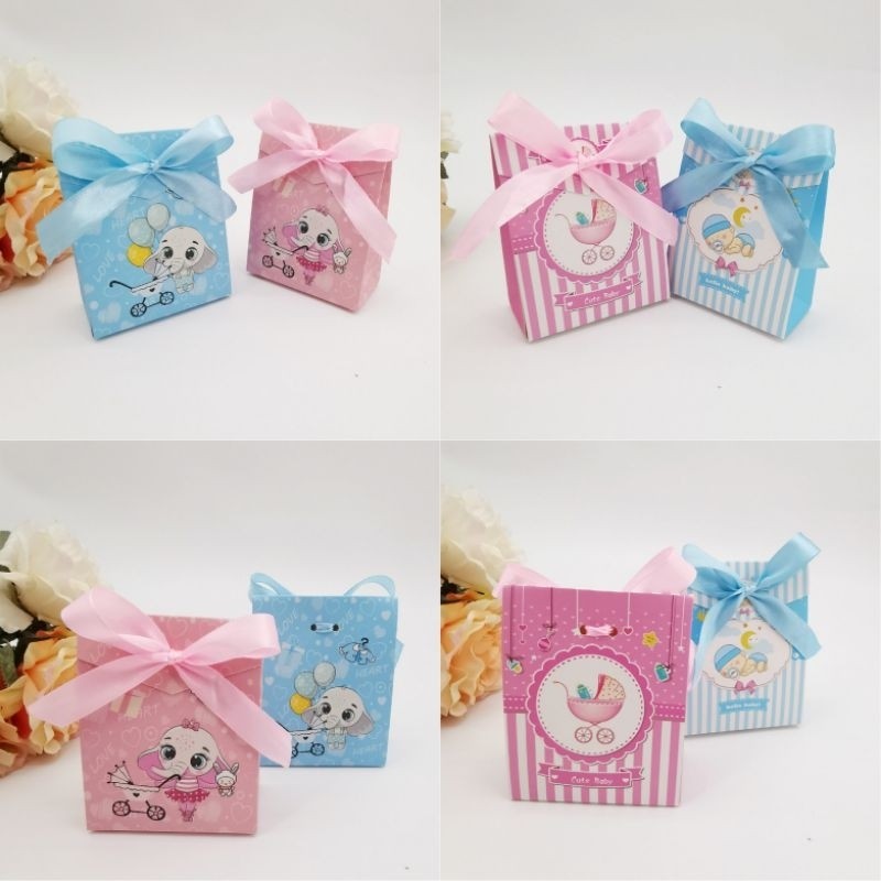 

BOX BABY KOTAK PERMEN KADO COKLAT SOUVENIR BIRTHDAY ULANG TAHUN WEDDING