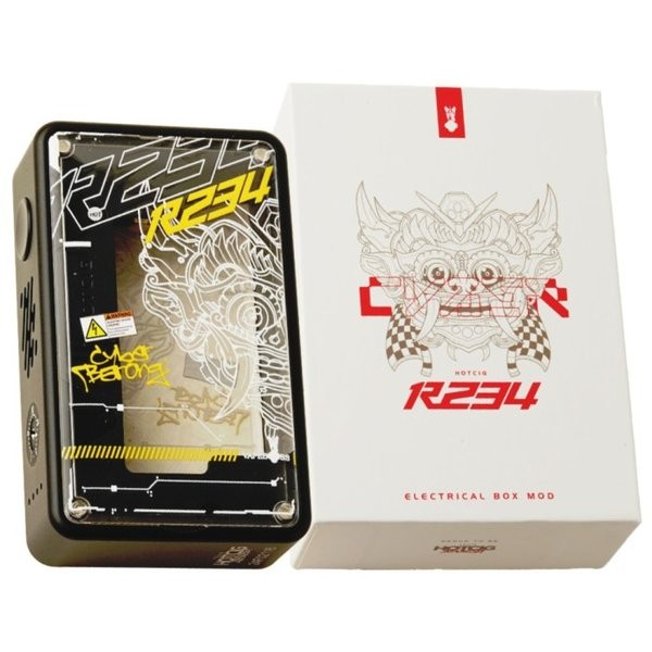 Hotcig R234 Box Mod Cyber Barong Black Authentic By Vapeboss