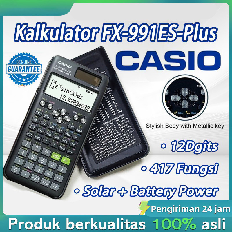 

Kalkulator Scientific Casio FX-991EX Kalkulator Scientific Casio ilmiah FX-991EX Classwiz Asli dan Bergaransi FX-991CW Calculator Scientific Casio Kalkulator Ilmiah Original 991ES-Plus