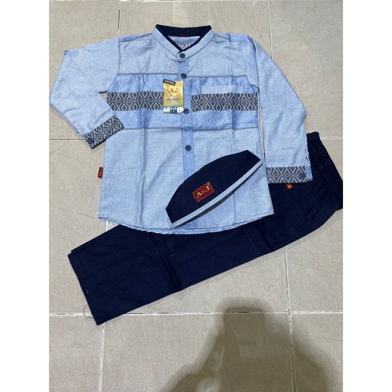 VO42W Setelan Koko anak Cardinal Aljami lengan panjang / Setelan Koko anak Cardinal aj / Koko anak l