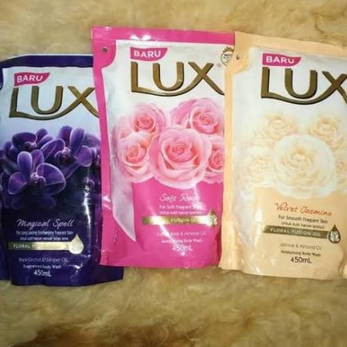 2 PCS SABUN LUX CAIR REFILL KEMASAN BARU 250 ML JAWA BARAT -  - LOCISHOP88 SEMBAKO