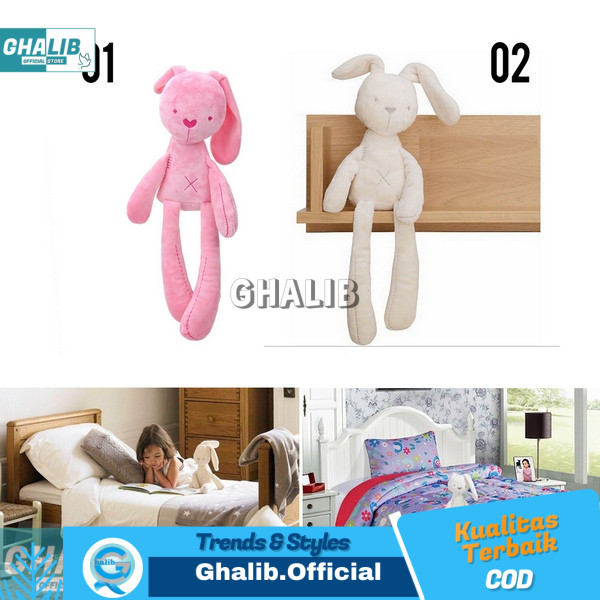 Boneka bayi / boneka anak kelinci Soft Toy Plush Doll Boneka Kelinci MILLIE & BORIS [1KG 15PC]