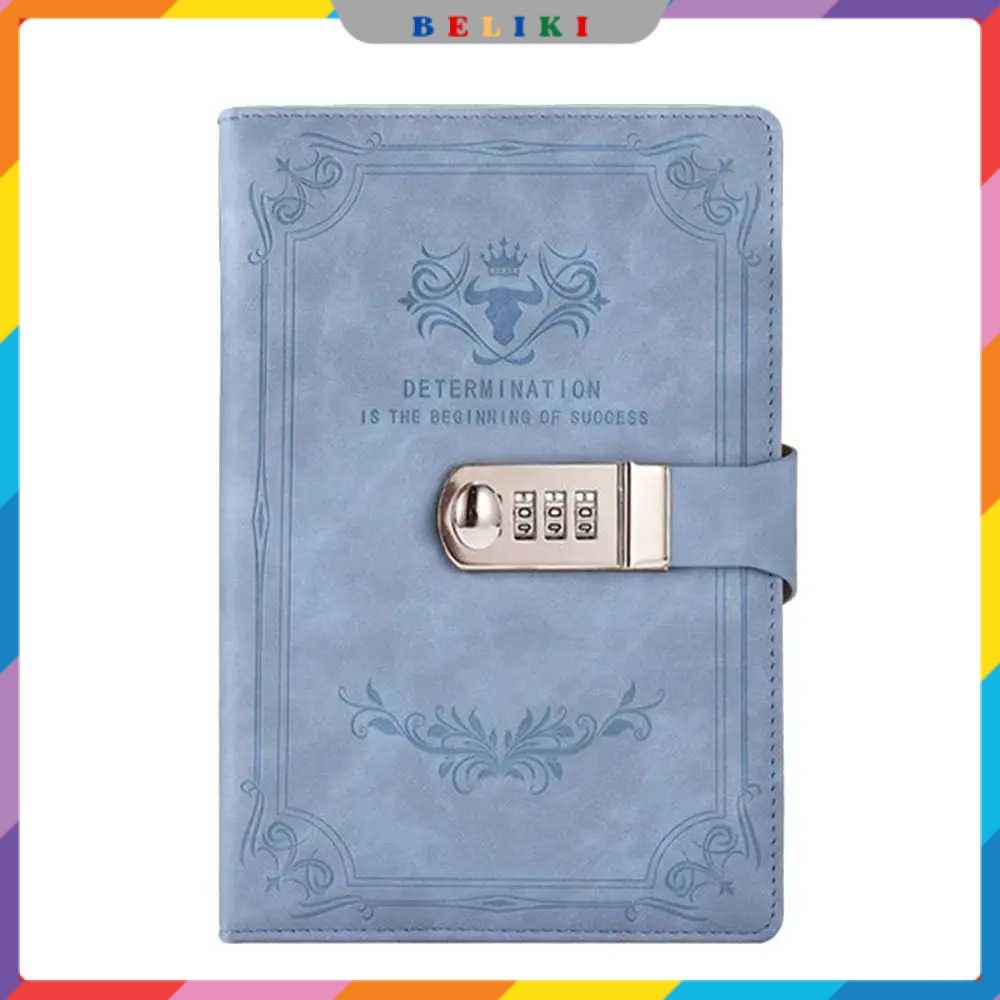 

TODDI Buku Jurnal Leather Determination A5 200 Halaman Grid with Lock - TDD3