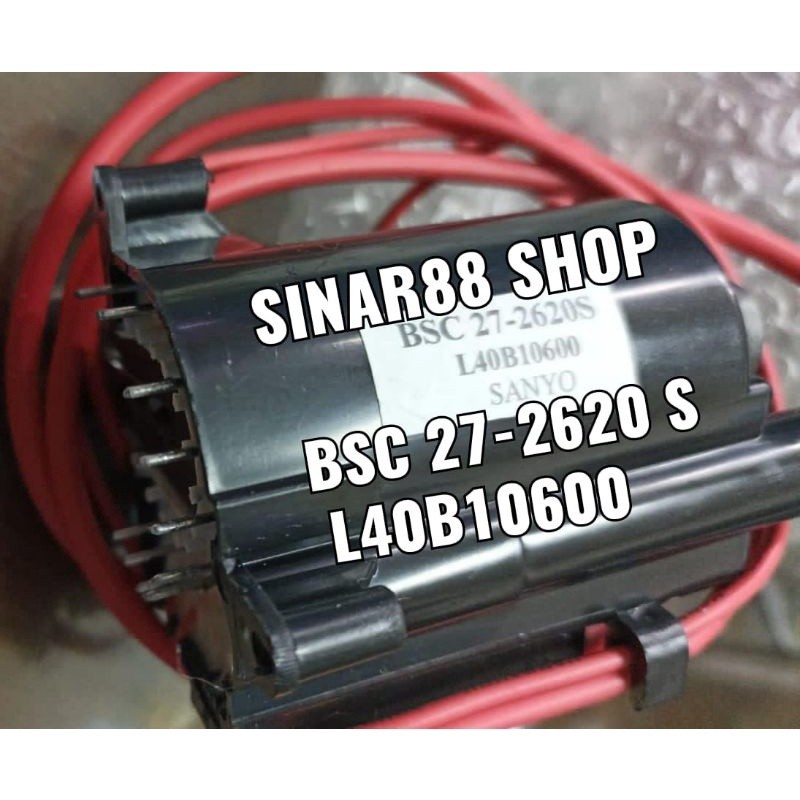 FLAYBACK TV SANYO 29 INC BSC 27-2620 S / L40B10600 FLAIBACK FLYBACK FLEBACK PLAYBACK PLYBACK PLAIBAC