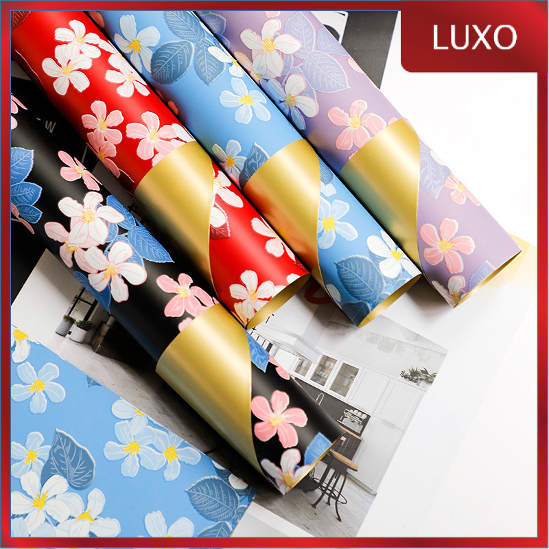 

LUXO - FL45 JAPAN Kertas Bunga Paper Buket Motif Cellophane